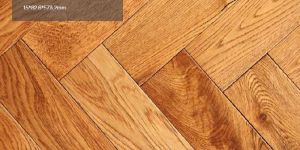 Natural Herringbone Solid Wood Flooring