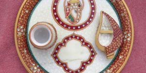 Marble Puja Thali