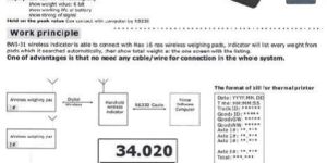 Wireless Weighing Pad System