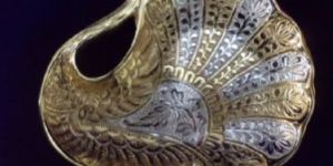 Handcrafted Peacock Tray