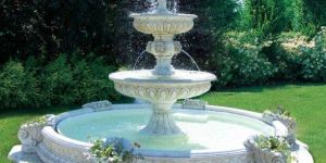Stone Garden Fountain