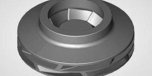 Double Suction Pump Impeller Casting