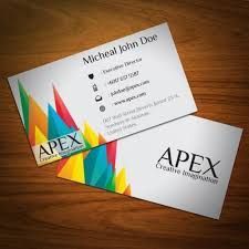 Multi Color Visiting Card