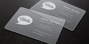 Transparent Business Card