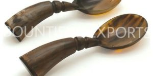 Horn Spoon Set
