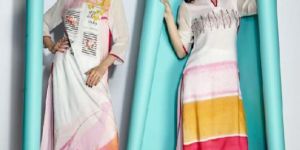 Natural Fibre Printed Kurtis