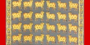 Gold Gopashtami Pichwai Painting Services