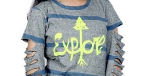 Girls Stylish Full Sleeves Top with Inner