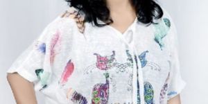 Girls Stylish V- Neck Tunic