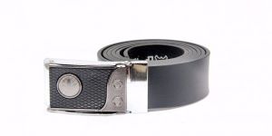 Mens Stylish Black Leather Belt
