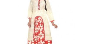 Red Layered Kurti