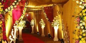 Reception Party Flower Decoration Services