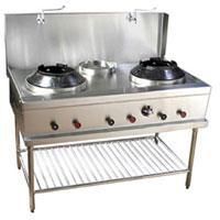 Two Chinese Burner Range Gas