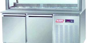 under Counter Refrigerator with Salad Counter