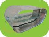 GI OVAL DUCT DAMPERS
