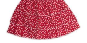 Organic Cotton Layered Skirt