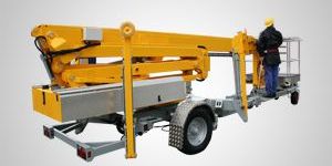 Trailer Mounted Spider Boom Lift