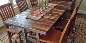Recycled Dining Table Set