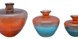 Overlay Flower Vases