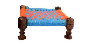 Multicolored Traditional Peerhi Ethnic Stool