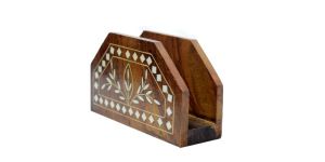 Wooden Tissue Holder, Handcrafted Napkin Holder