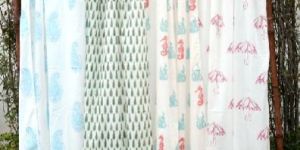 HandBlock Printed Curtains