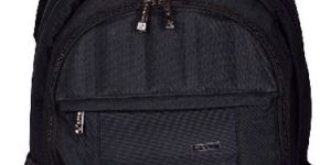 Sendiwei Nylon 15 Liters Black 15.6 Laptop Backpack