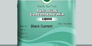 BLACK CURRENT SOFT DRINK CONCENTRATE MIX