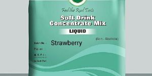 STRAWBERRY SOFT DRINK CONCENTRATE MIX