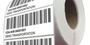Barcode Sticker Roll