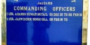 Brass Quarter Guard Board