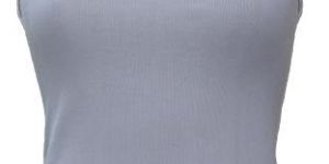 White Racerback Tank Top