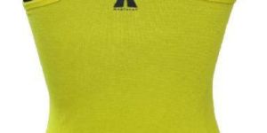 Yellow Racerback Tank Top