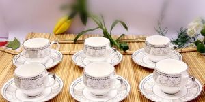 Bone China Cup & Saucer Set