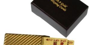 Gold Plated Playing Cards