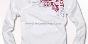 White Full Sleeves T-shirt