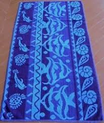 Jacquard Beach Towels