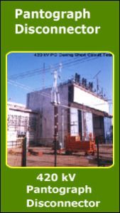 PANTOGRAPH DISCONNECTOR