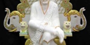 Sai Moorti With Singhasan