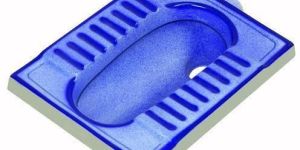 Blue Indian Toilet Seat