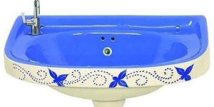Ceramic Wash Basin Printed Table Top