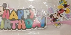 Paper Happy Birthday Banner