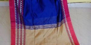 SUB Handloom Silk Cotton Temple Border Sarees
