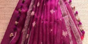 Tissue Linen Jamdani Sarees