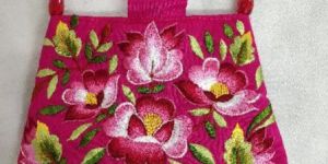 Embroidery Triangle Bag