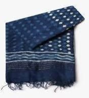 Indigo Chanderi Dupatta