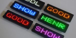 LED Name Badge