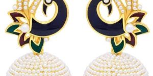 Sukkhi Modern Peacock Gold Plated Earring for Women