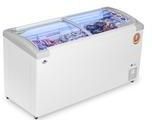 Rockwell Inclined Curved Glass Freezer