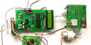 Sms Based DC Motor Speed And Direction Control